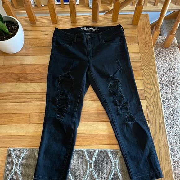 American Eagle - Super Super Stretch Jegging Crop - Picture 1 of 4
